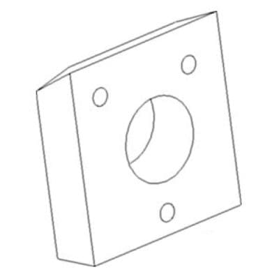 Wooden Auger Block