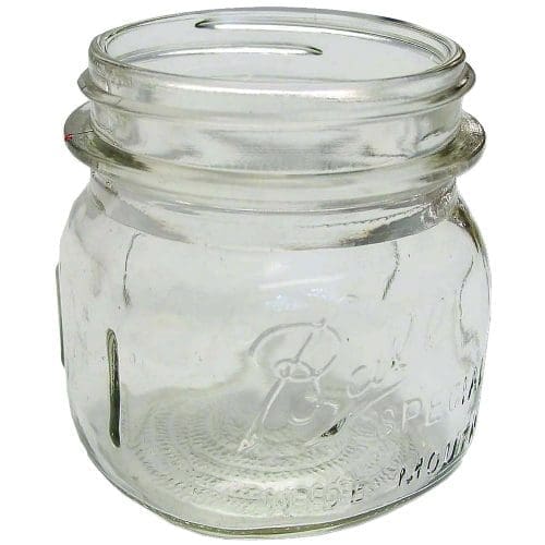 Pre-Cleaner Glass Jar