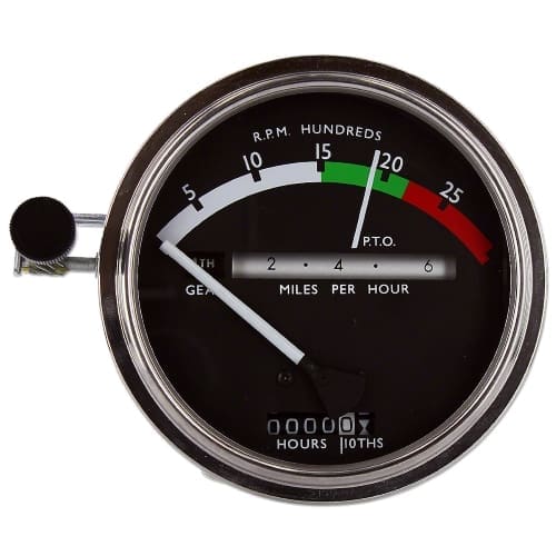JD White Needle Syncro Tachometer