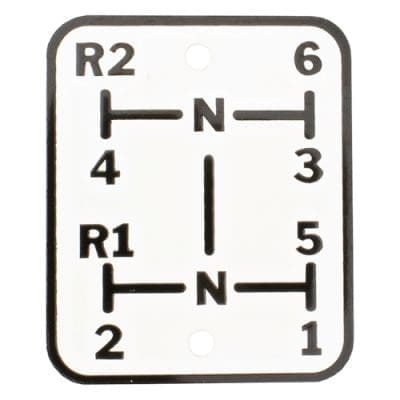 Gear Shift Plate