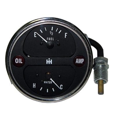 Fuel/Water Temperature Cluster Gauge