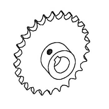 Grain Elevator Drive Sprocket