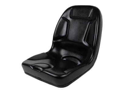 Black Compact Tractor Seat - Kubota Drop-In Fit