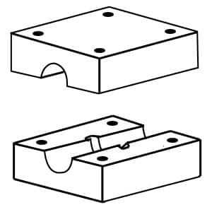 Straw Walker Block Wood Blocks