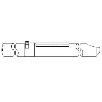 Long Unloading Auger Tube