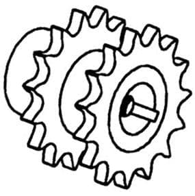 Walker and Shoe Drive Sprocket