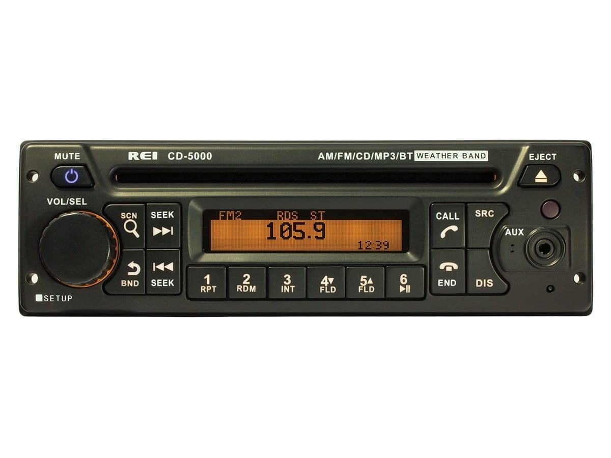AM/FM/CD/WB/BT Radio w/D6 Connector