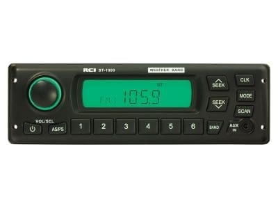 12/24 Volt AM/FM/WB Radio w/ ISO Connector