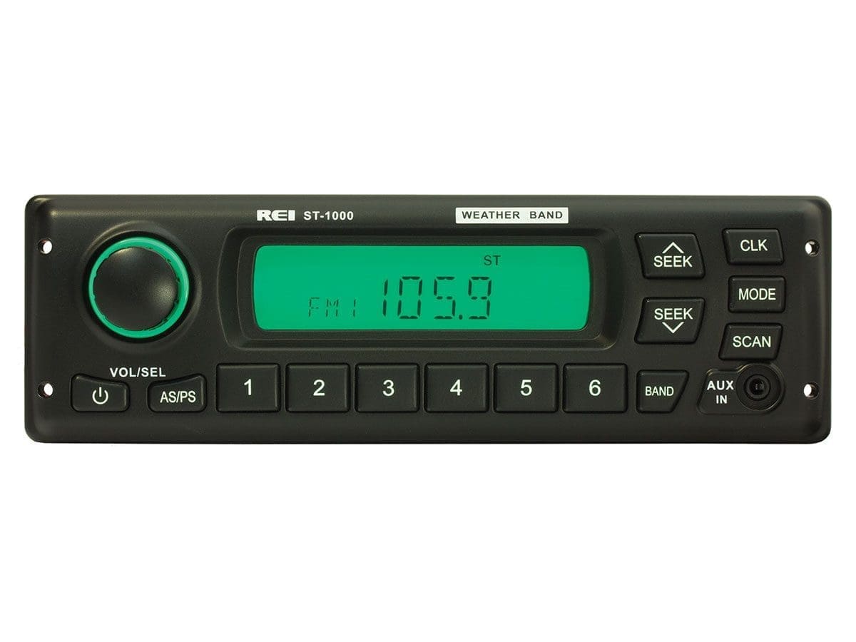 12/24 Volt AM/FM/WB Radio w/ ISO Connector