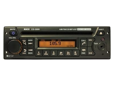 AM/FM/CD/WB Radio w/D6 Connector
