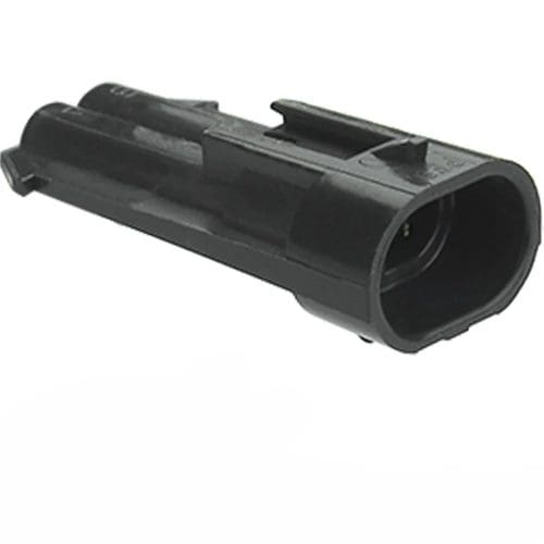 2-Pin Metri-Pack Socket Connector with Female Pins