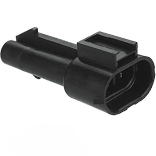 2-Pin Metri-Pack Socket with Male Pins