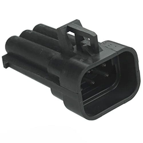 6-Pin Metri-Pack Socket Connector with Male Pins