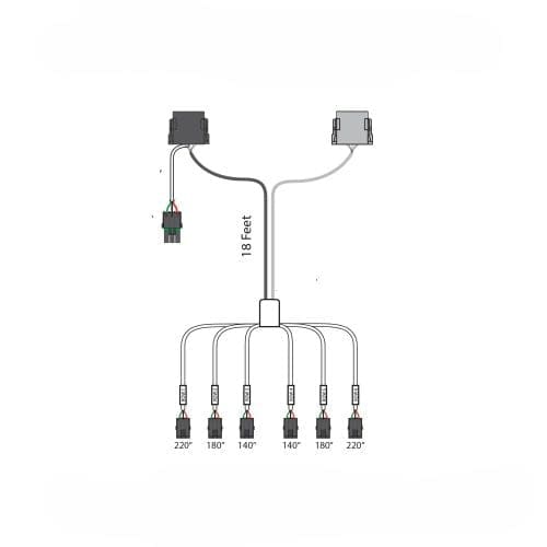 Harness for Ag Leader Seed Comman