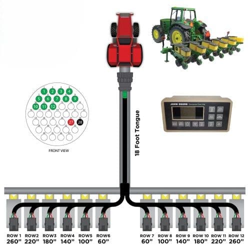 12 Row Planter Harnesses