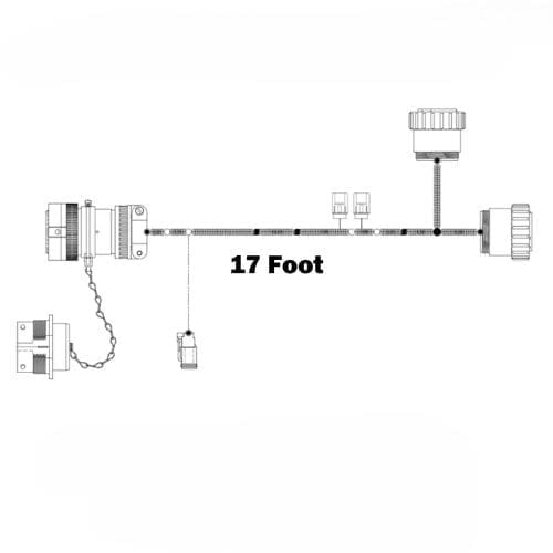 17 Foot ISO Cable