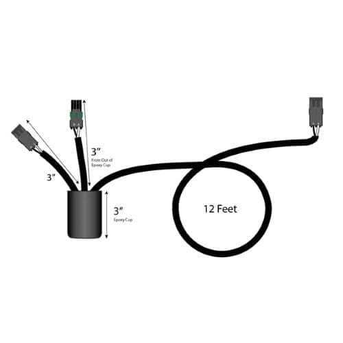 Row Shutoff Y Cable