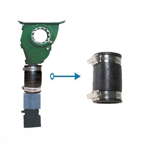 Black Rubber Sensor Adapter
