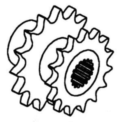 Walker and Shoe Drive Sprocket