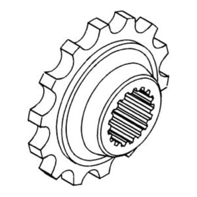 Rear Coupler Sprocket