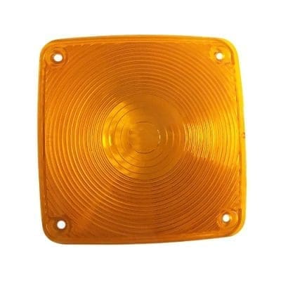 Rectangular Amber Lens