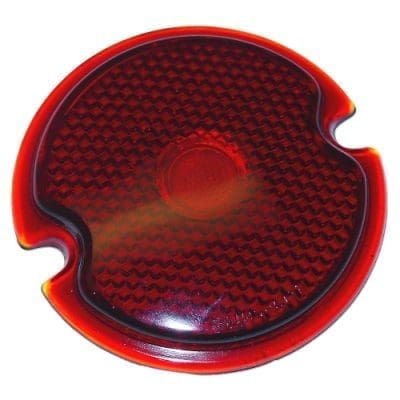 Red Glass Tail Lite Lense