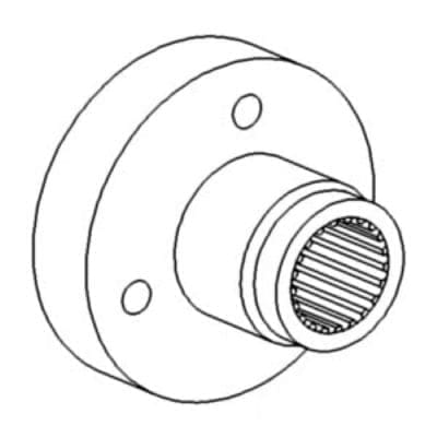 Hydraulic Pump Drive Pulley Hub