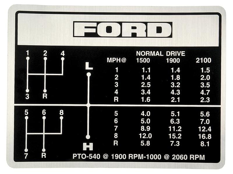 Gear Stick Decal