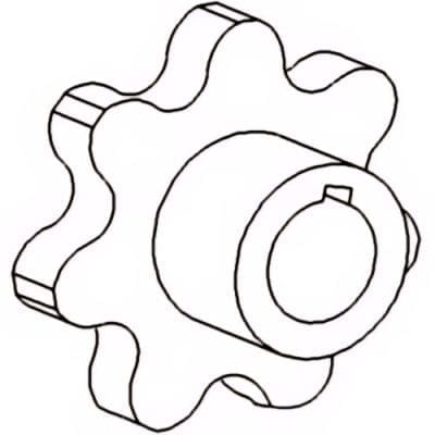 Clean Grain Elevator Sprocket