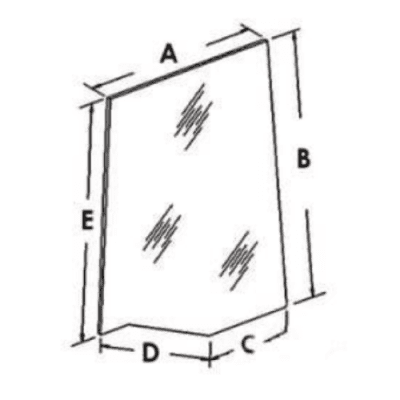 Left Hand Glass Door