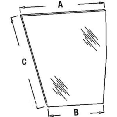 Right Hand Lower Windshield