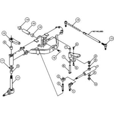 Overhaul Kit Complete Front Axle
