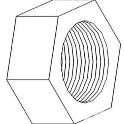 IH Spindle Nut 427546