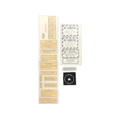 Chassis Decal Set