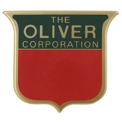 Oliver 2 Color Brass Front Emblem