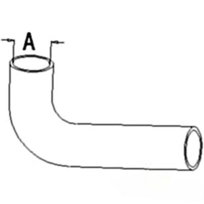 Case Upper Radiator Hose