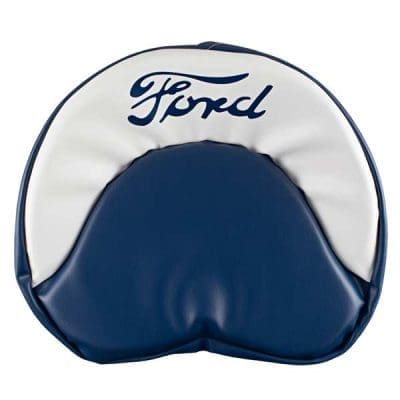 Ford Blue & White Seat Cushion