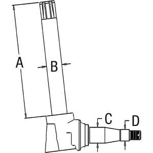 Spindle w/ Fender Mounting Bracket