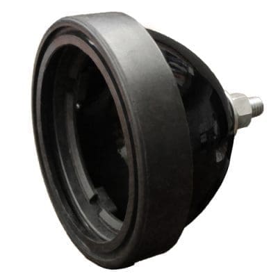 Light Housing with Rubber Bezel