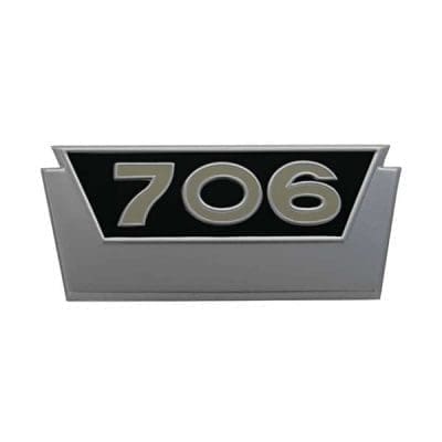 International Harvester 706 IH Side Emblem