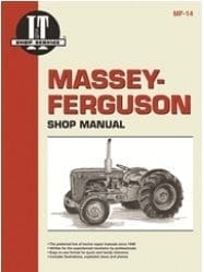 Massey-Ferguson TO35, F40, MH50, MH202, 35, 50 Shop Manual