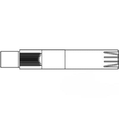 Splined Steering Shaft