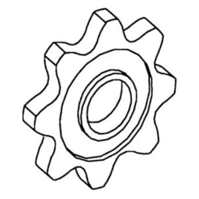 Cage Sweep Drive Sprocket
