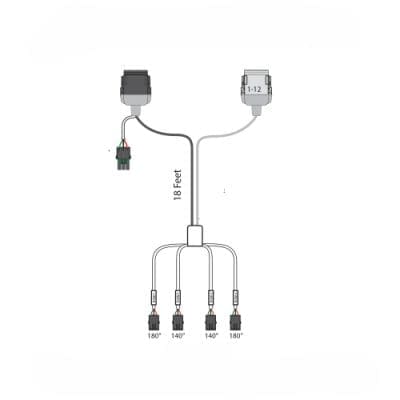 Harness for Ag Leader Seed Comman